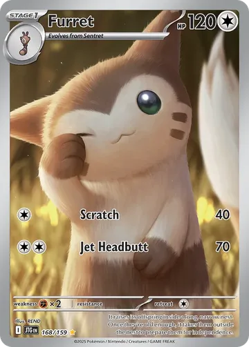 Furret 168 $6.47