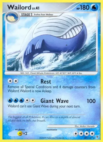 Wailord 47 $5.79
