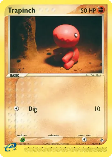 Trapinch 78 $2.38