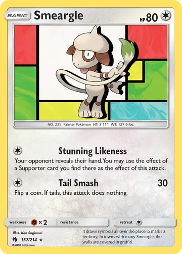 Smeargle 157 $5.93