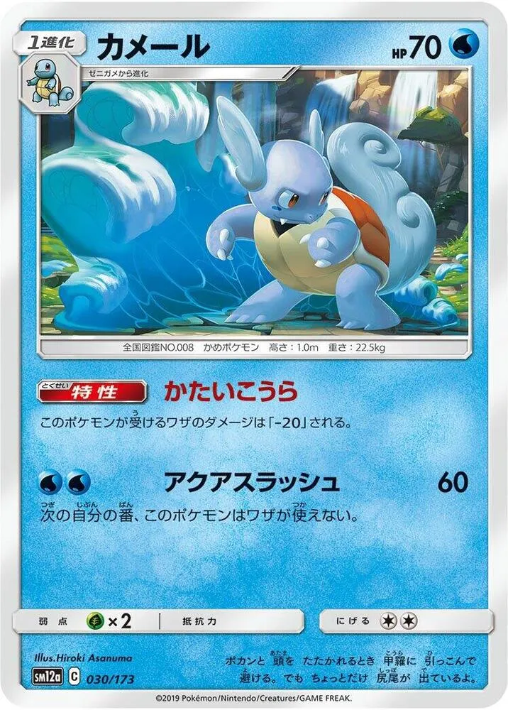 TAG TEAM GX タッグオールスターズ 일본판 カメール 30 카드 앞면