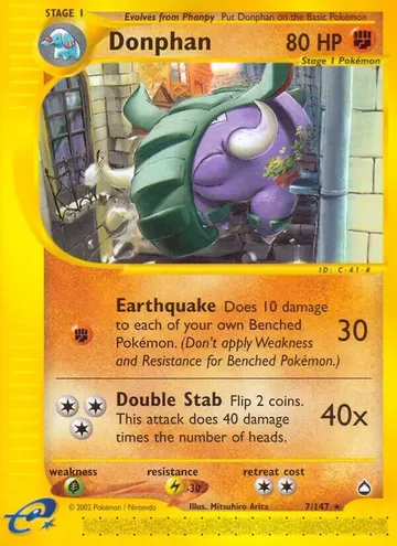 Donphan 7 $24.56