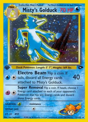 Misty's Golduck 12 $72.35