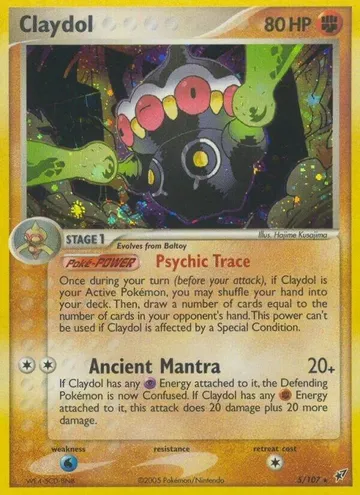 Claydol 5 $13.49