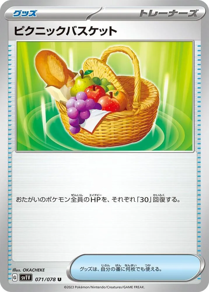 Front of Picnic Basket 71, バイオレットex Japanese