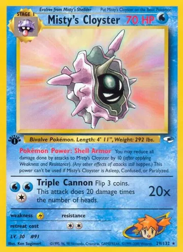 Misty's Cloyster 29 $14.37