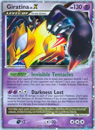 Giratina LV.X 124 $133.50