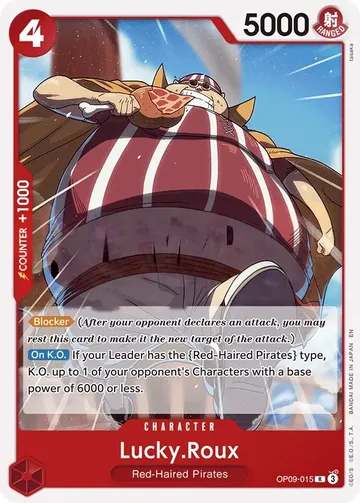 Lucky.Roux OP09-015 · Reprint $0.09