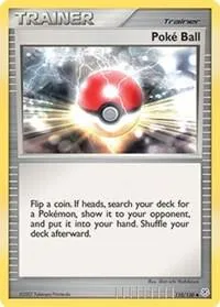 Diamond & Pearl 英語版 Poké Ball 110 カード表面