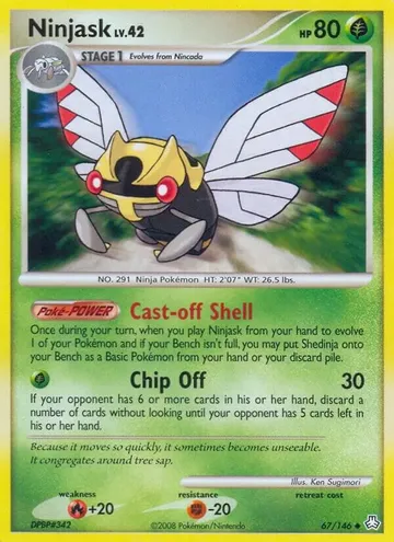 Ninjask 67 ¥107