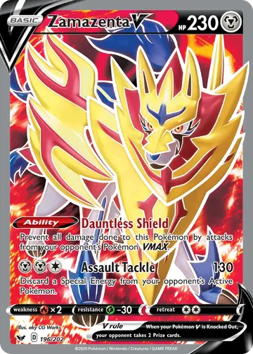 Zamazenta V 196 $4.82