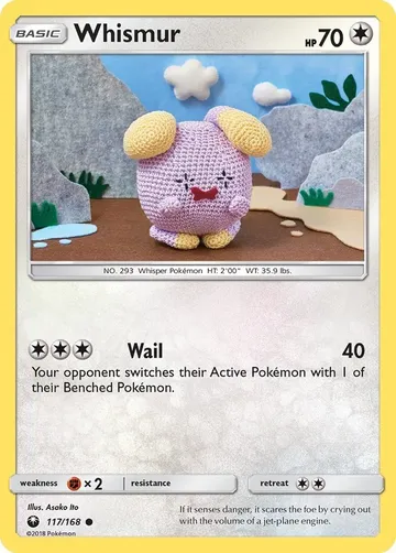 Whismur 117 $1.65