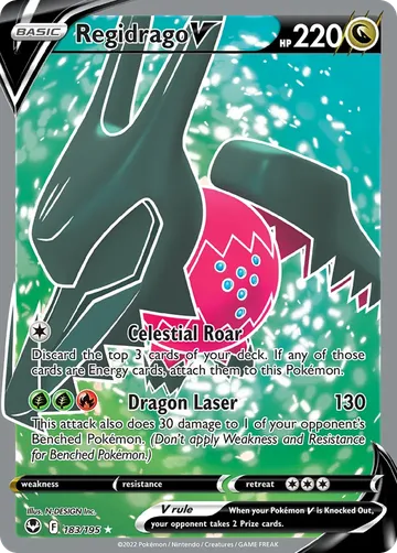 Regidrago V 183 ¥351