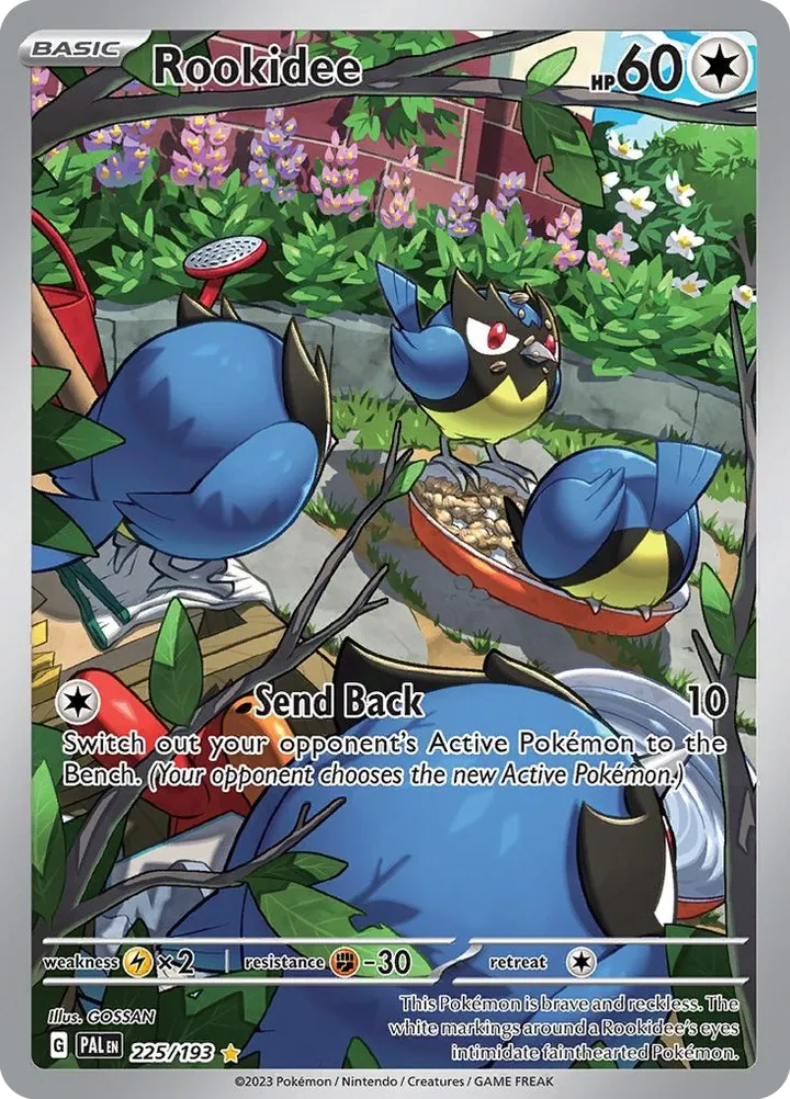 Scarlet & Violet—Paldea Evolved 영어판 Rookidee 225 카드 앞면