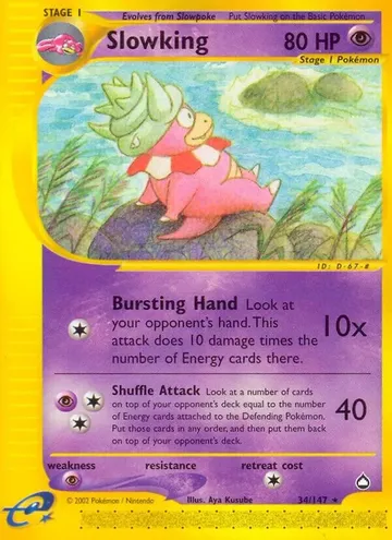 Slowking 34 $37.03