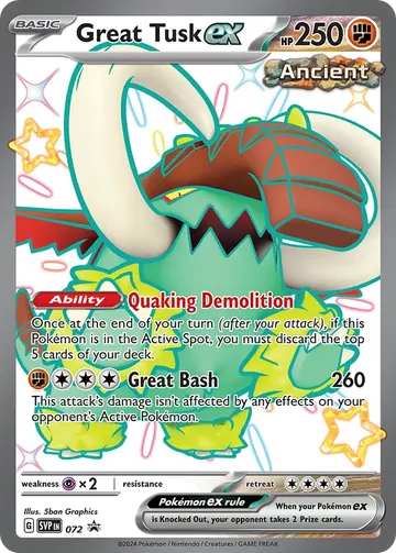 Great Tusk ex 72 $0.87
