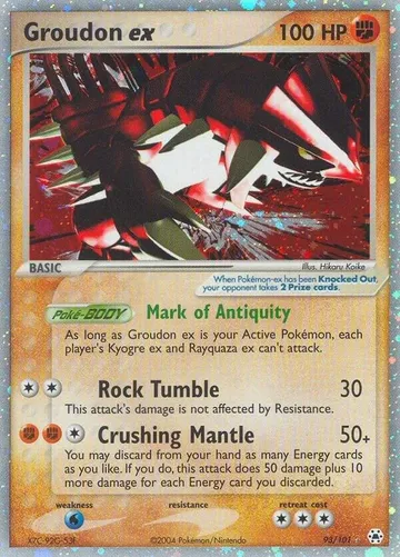 Groudon ex 93 ¥10,700