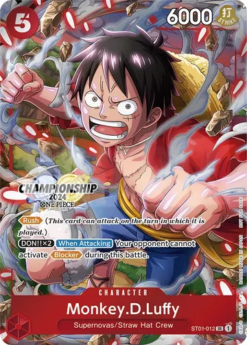 Monkey.D.Luffy · Championship