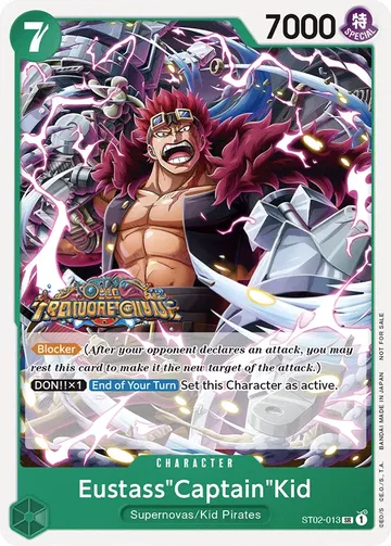 Eustass"Captain"Kid ST02-013 · Parallel $10.58