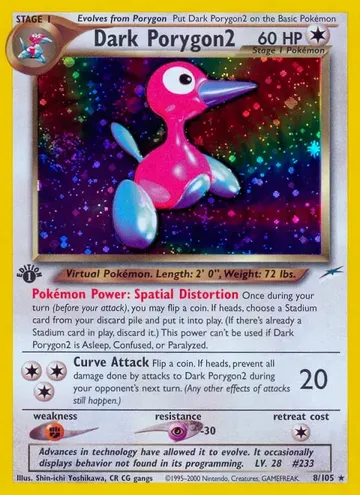 Dark Porygon2 8 $98.00