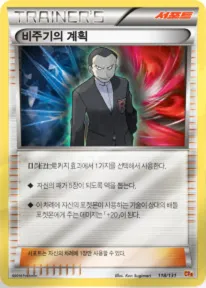 Front of 비주기의 계획 121, 프리미엄 챔피언팩 Korean
