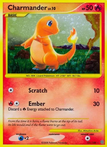 Charmander 101 $204.00