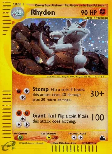 Rhydon H27 $300.00
