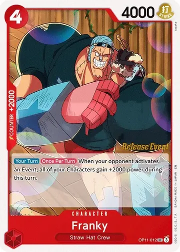 Franky OP11-012 · Pre-Release $8.05