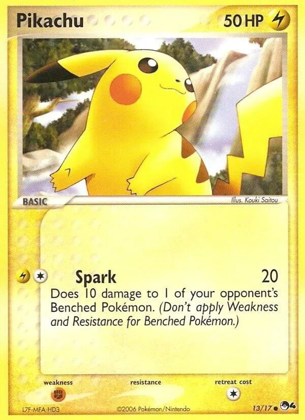 Front of Pikachu 13, POP Series 4 English