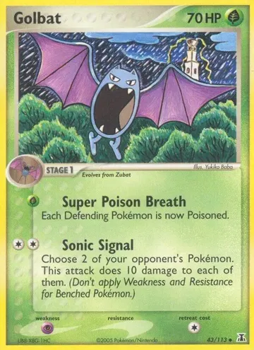 Golbat 43 $1.17