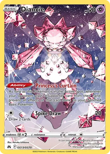Diancie GG13 $4.88