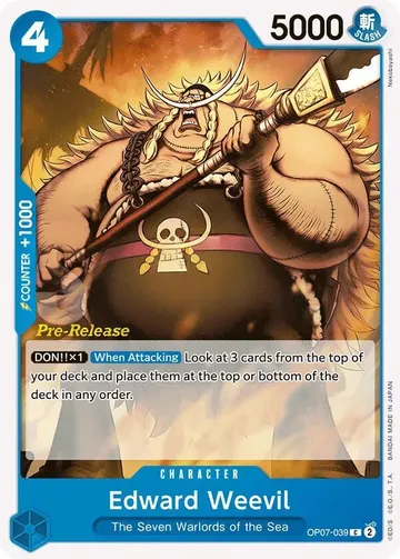 Edward Weevil OP07-039 · Pre-Release $0.36