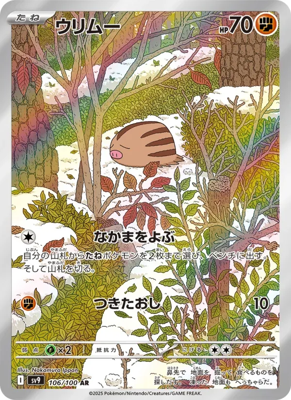 Front of Swinub 106, バトルパートナーズ Japanese
