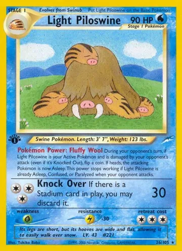 Light Piloswine 26 $16.45