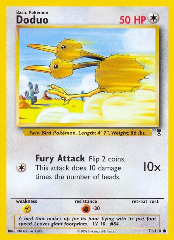 Legendary Collection 英語版 Doduo 71 カード表面
