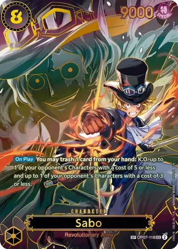 Sabo OP07-118 · Parallel 2 $52.12
