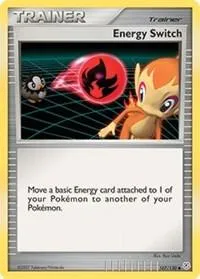 Diamond & Pearl 英語版 Energy Switch 107 カード表面