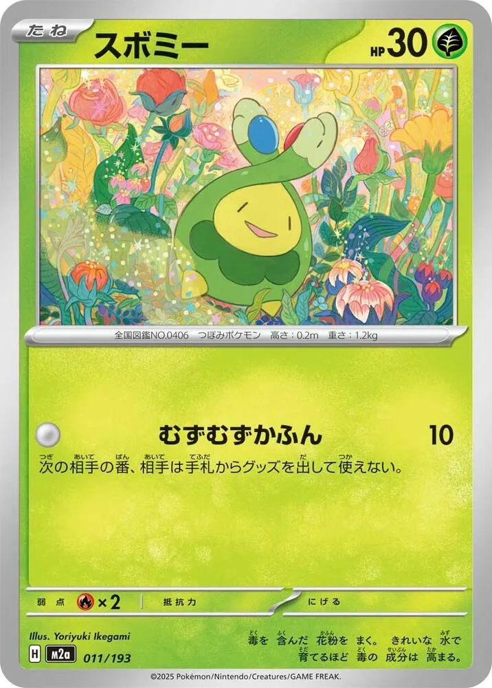 Front of Budew 11, MEGAドリームex Japanese