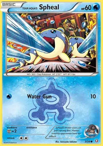Team Aqua's Spheal 3 ₩6,032