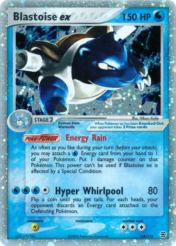 Blastoise ex 104 $650.45