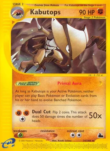 Kabutops 14 $51.64