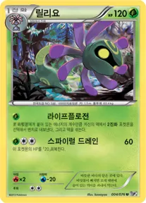 Front of 릴리요 4, 메갈로캐논 Korean