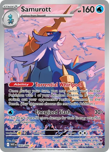Samurott 107 $49.08