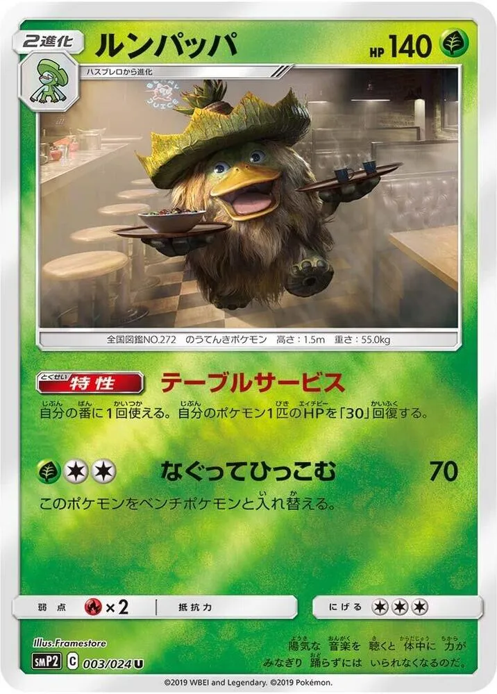 Front of Ludicolo 3, ムービースペシャルパック「名探偵ピカチュウ」 Japanese