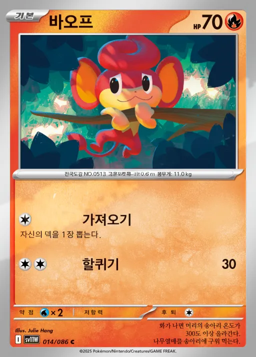 Front of 바오프 14, 화이트플레어 Korean