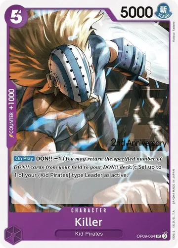 Killer OP09-064 · Anniversary $1.16