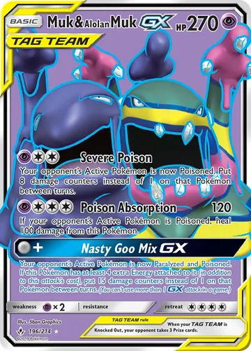 Muk & Alolan Muk-GX 196 ¥4,807