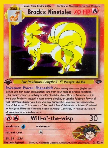 Brock's Ninetales 3 $82.26