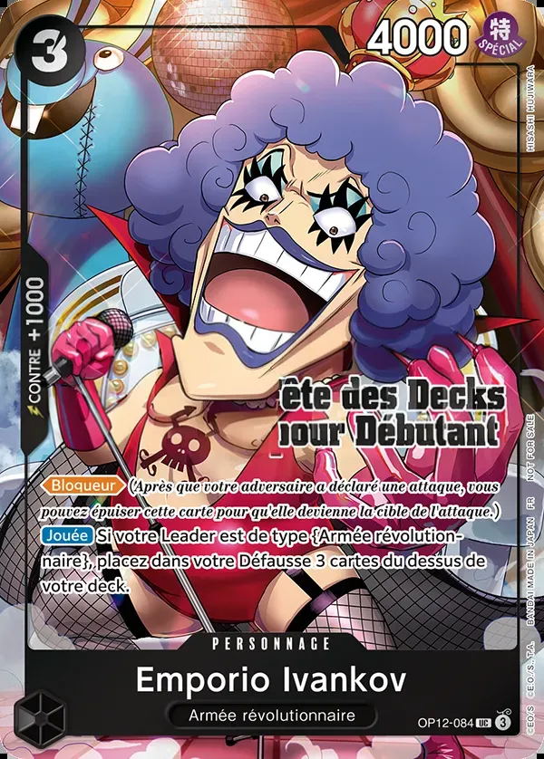Legacy of the Master 영어판 Emporio.Ivankov OP12-084 카드 앞면