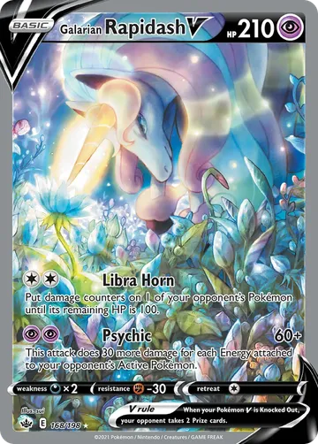 Galarian Rapidash V 168 $90.52